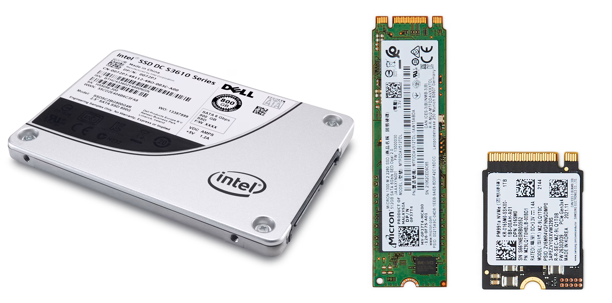 Almacenamiento HDD SSD M.2